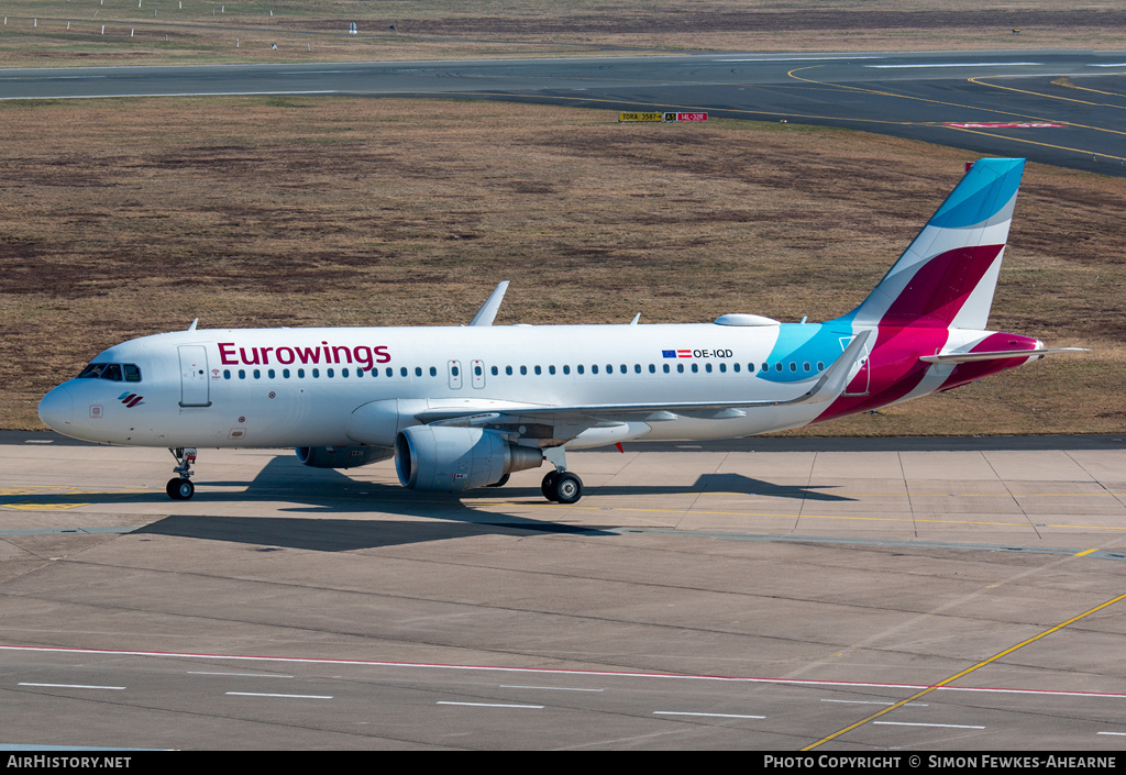 Aircraft Photo of OE-IQD | Airbus A320-214 | Eurowings | AirHistory.net #475536