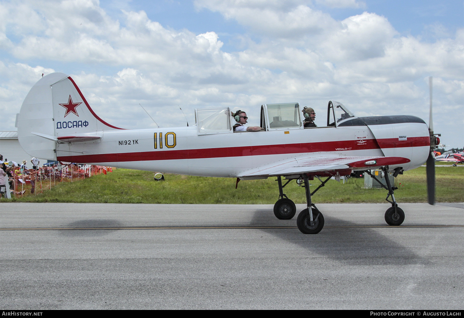Aircraft Photo of N192YK | Yakovlev Yak-52 | Russia - Air Force | AirHistory.net #475544