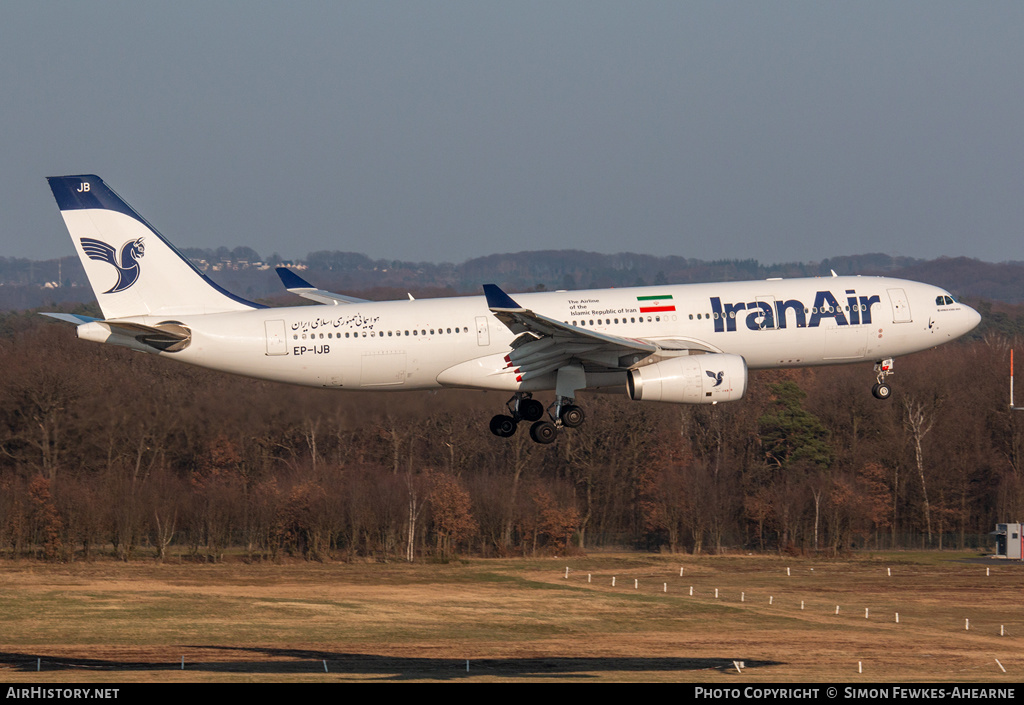 Aircraft Photo of EP-IJB | Airbus A330-243 | Iran Air | AirHistory.net #475545