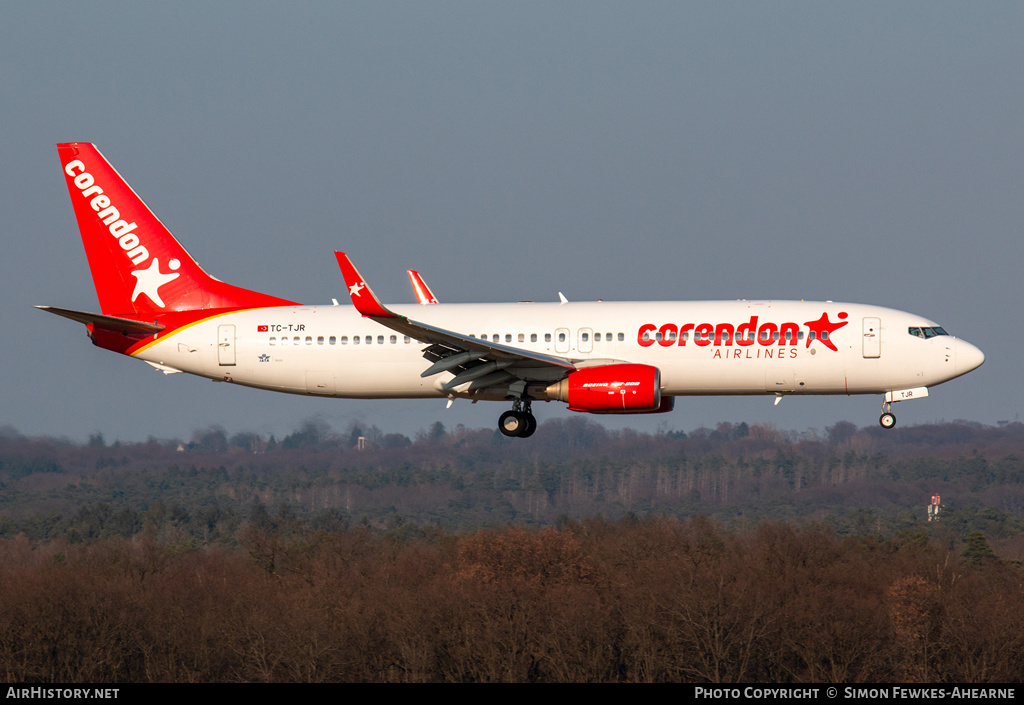 Aircraft Photo of TC-TJR | Boeing 737-82R | Corendon Airlines | AirHistory.net #475549
