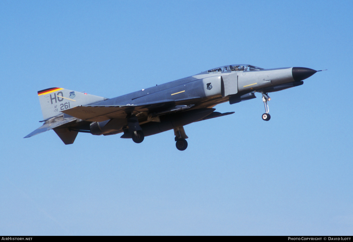 Aircraft Photo of 72-1261 / AF72-261 | McDonnell Douglas F-4F Phantom II | USA - Air Force | AirHistory.net #475554