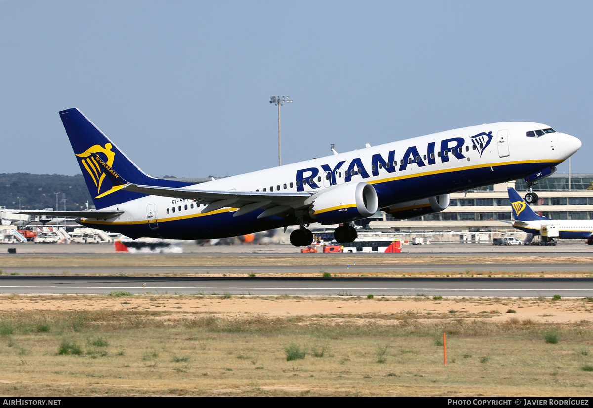 Aircraft Photo of EI-HMT | Boeing 737-8200 Max 200 | Ryanair | AirHistory.net #475556