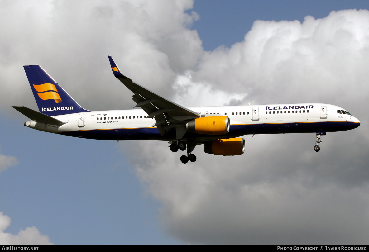 Aircraft Photo of TF-FIV | Boeing 757-208 | Icelandair | AirHistory.net #475564
