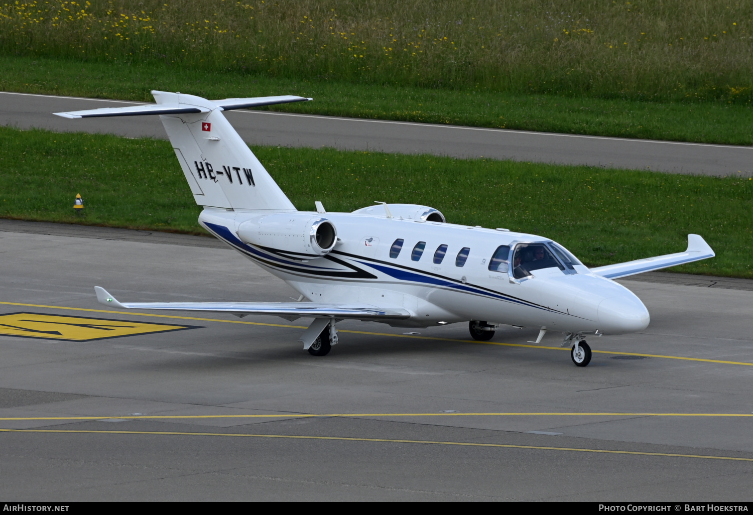 Aircraft Photo of HB-VTW | Cessna 525 CitationJet M2 | AirHistory.net #475568