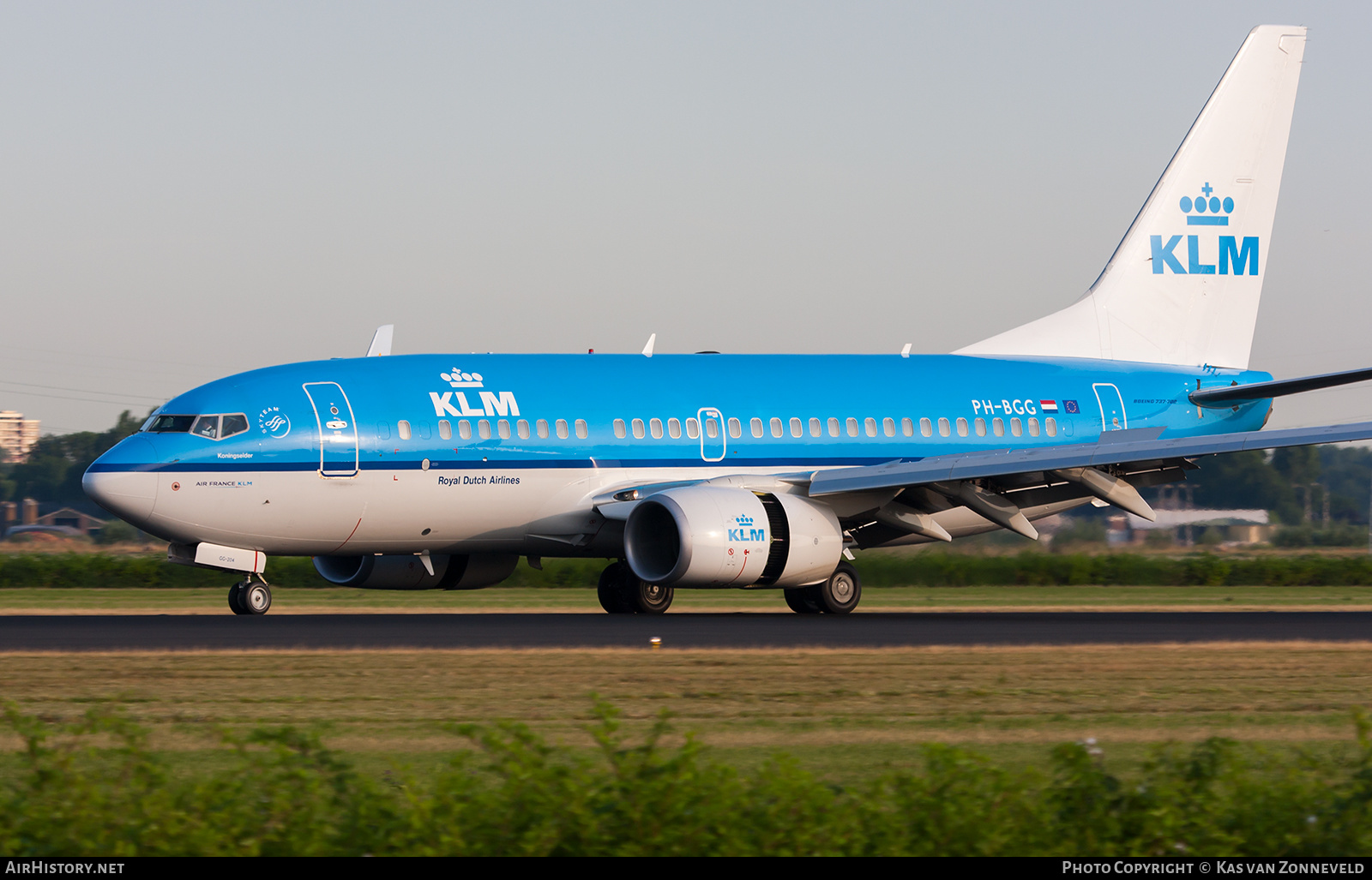 Aircraft Photo of PH-BGG | Boeing 737-7K2 | KLM - Royal Dutch Airlines | AirHistory.net #475573