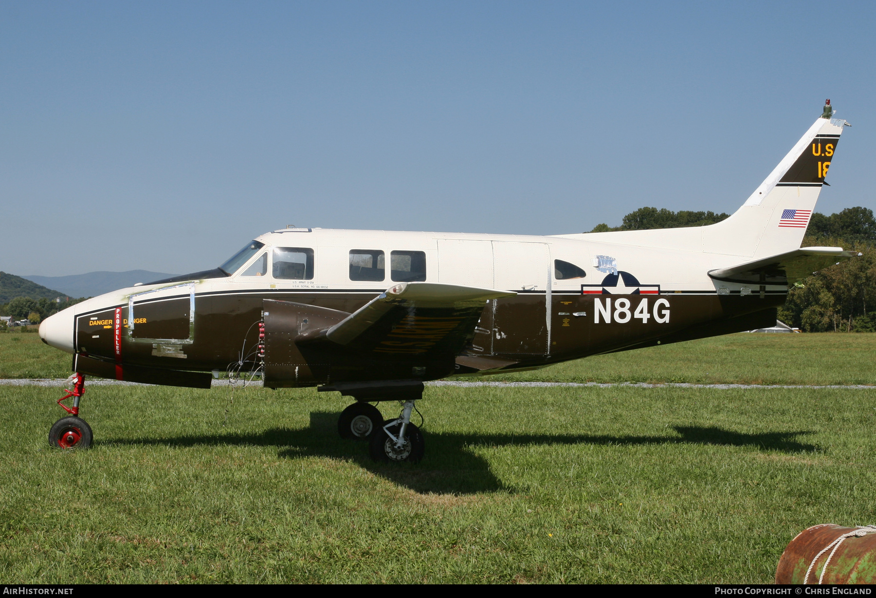 Aircraft Photo of N84G | Beech U-21A Ute | USA - Army | AirHistory.net #475579