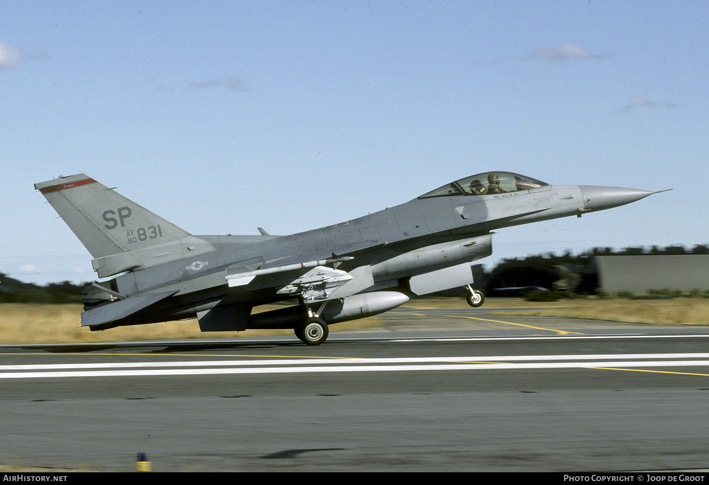 Aircraft Photo of 90-0831 / AF90-831 | General Dynamics F-16CM Fighting Falcon | USA - Air Force | AirHistory.net #475585