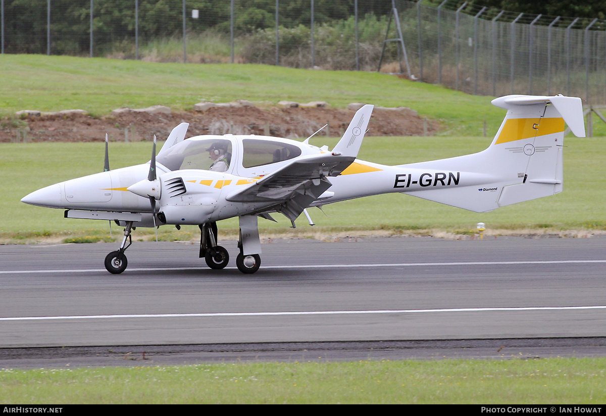Aircraft Photo of EI-GRN | Diamond DA42 NG Twin Star | Atlantic Flight Training Academy | AirHistory.net #475588