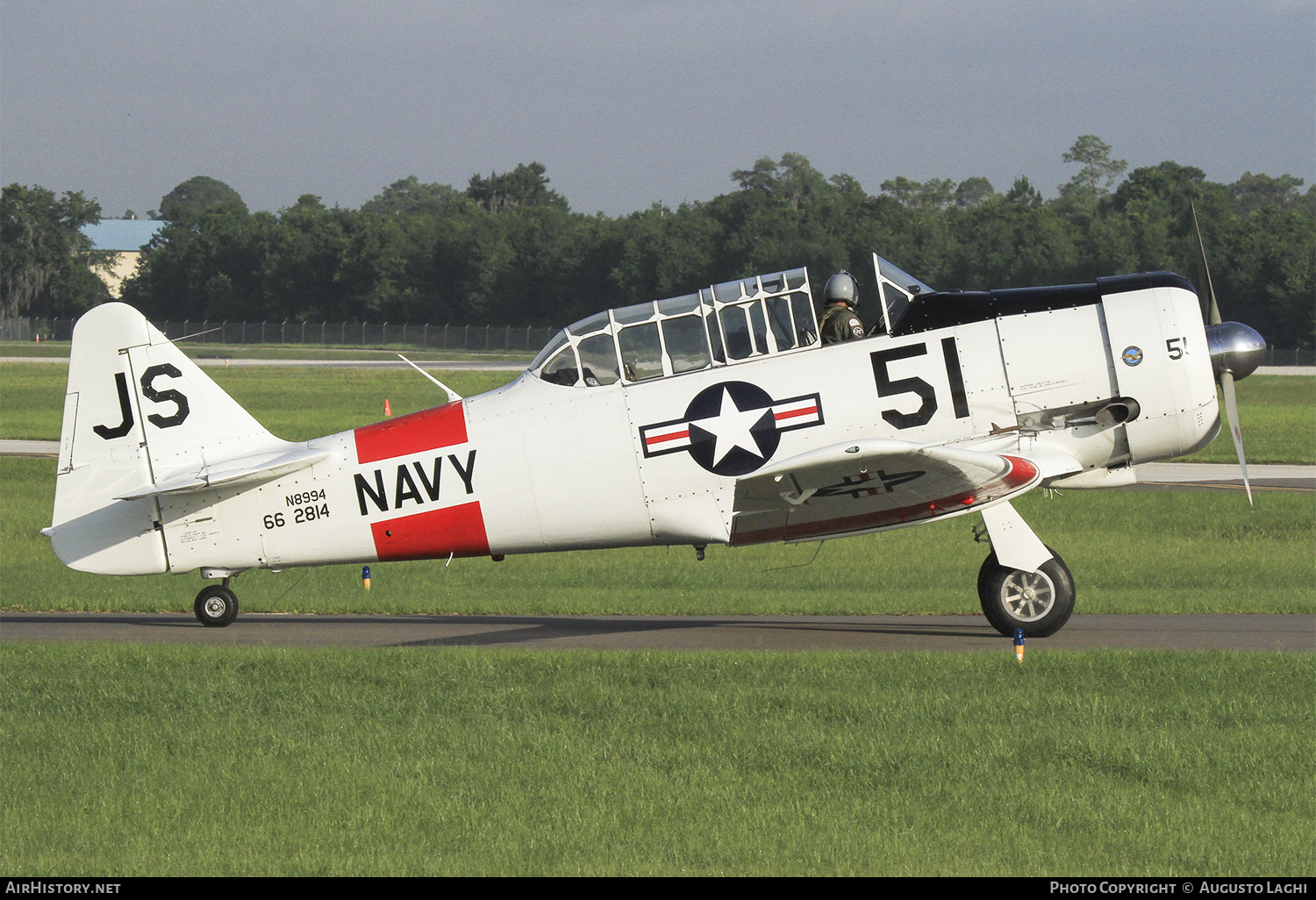 Aircraft Photo of N8994 / 66-2814 | North American AT-16 Harvard IIB | USA - Navy | AirHistory.net #475593