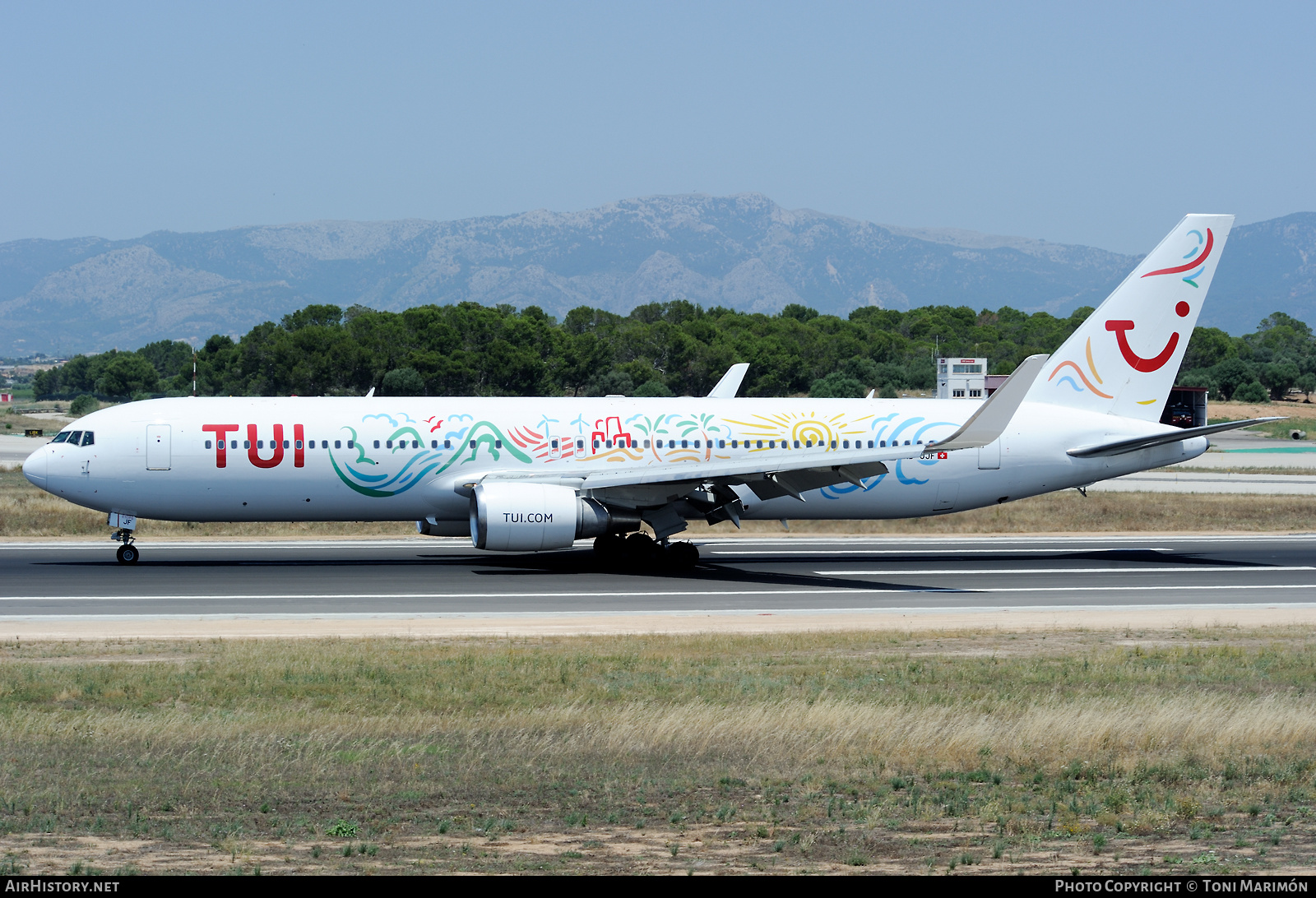 Aircraft Photo of HB-JJF | Boeing 767-316/ER | TUI | AirHistory.net #475596