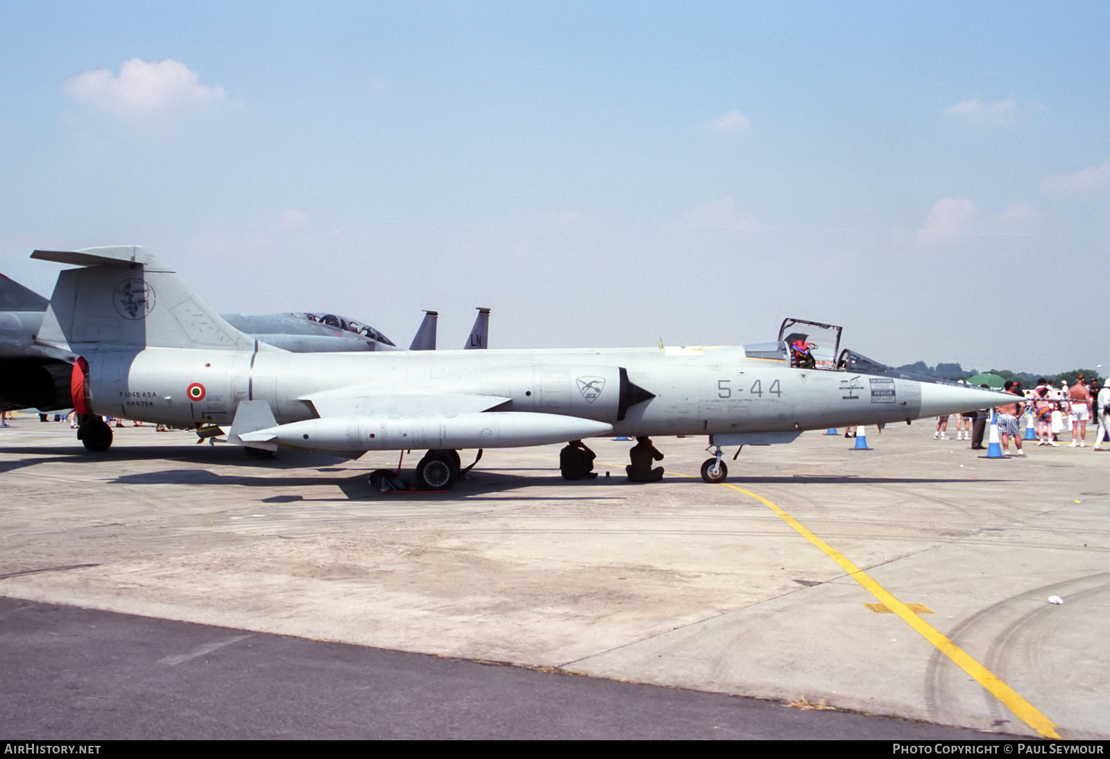 Aircraft Photo of MM6704 | Lockheed F-104S/ASA Starfighter | Italy - Air Force | AirHistory.net #475619