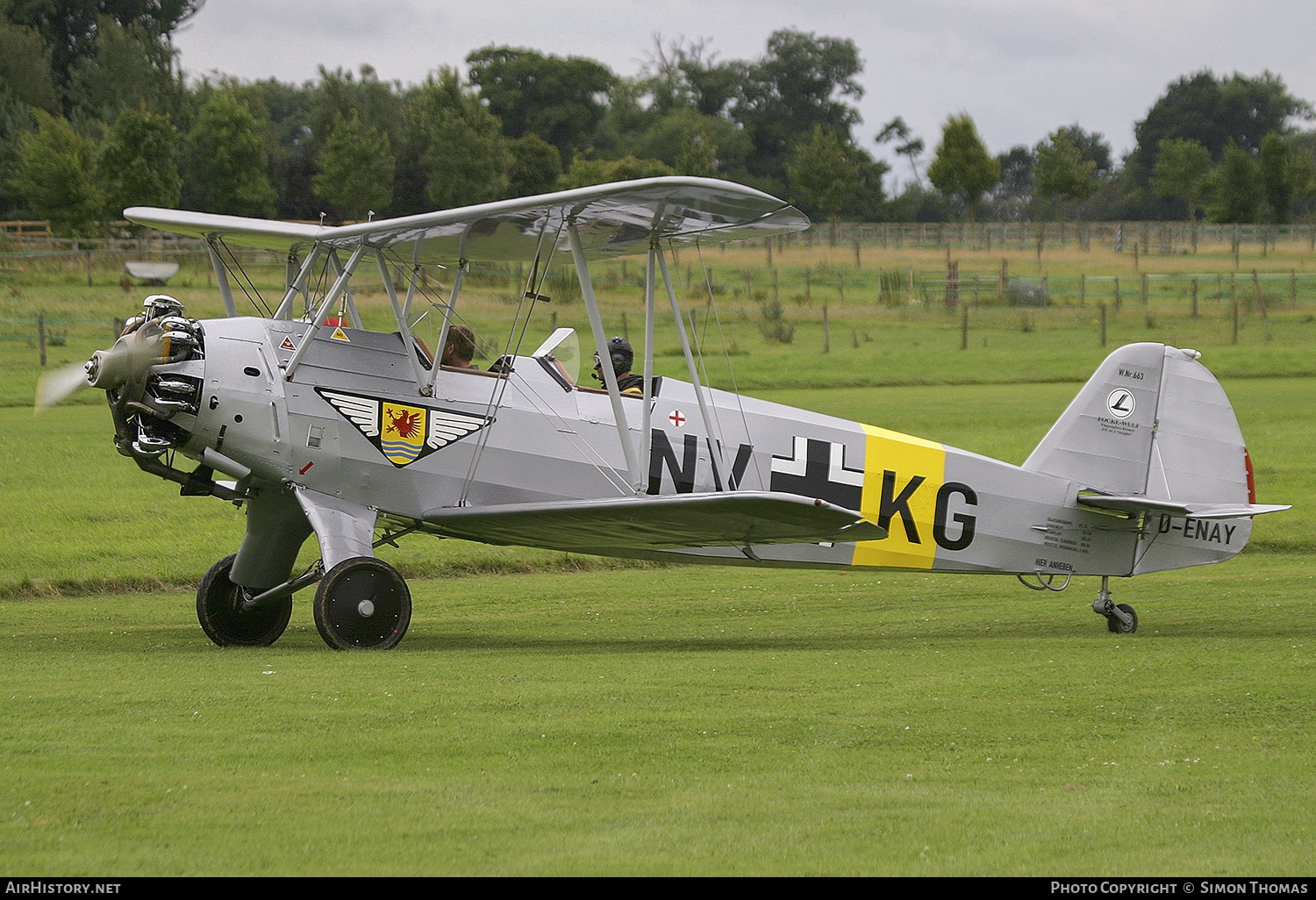 Aircraft Photo of D-ENAY / 663 | Focke-Wulf Sk12 Stieglitz (Fw-44J) | Germany - Air Force | AirHistory.net #475624