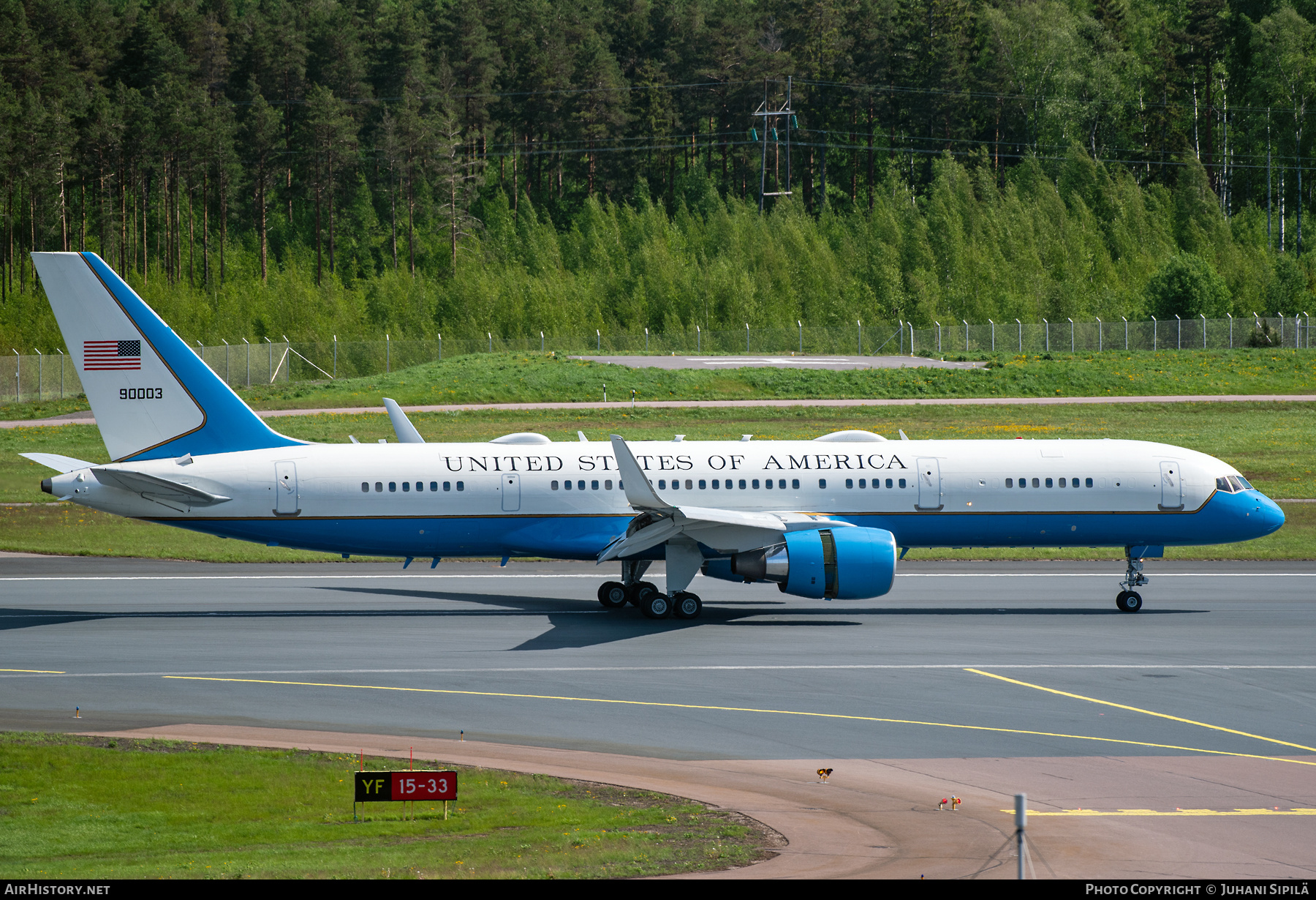 Aircraft Photo of 99-0003 / 90003 | Boeing C-32A (757-200) | USA - Air Force | AirHistory.net #475627