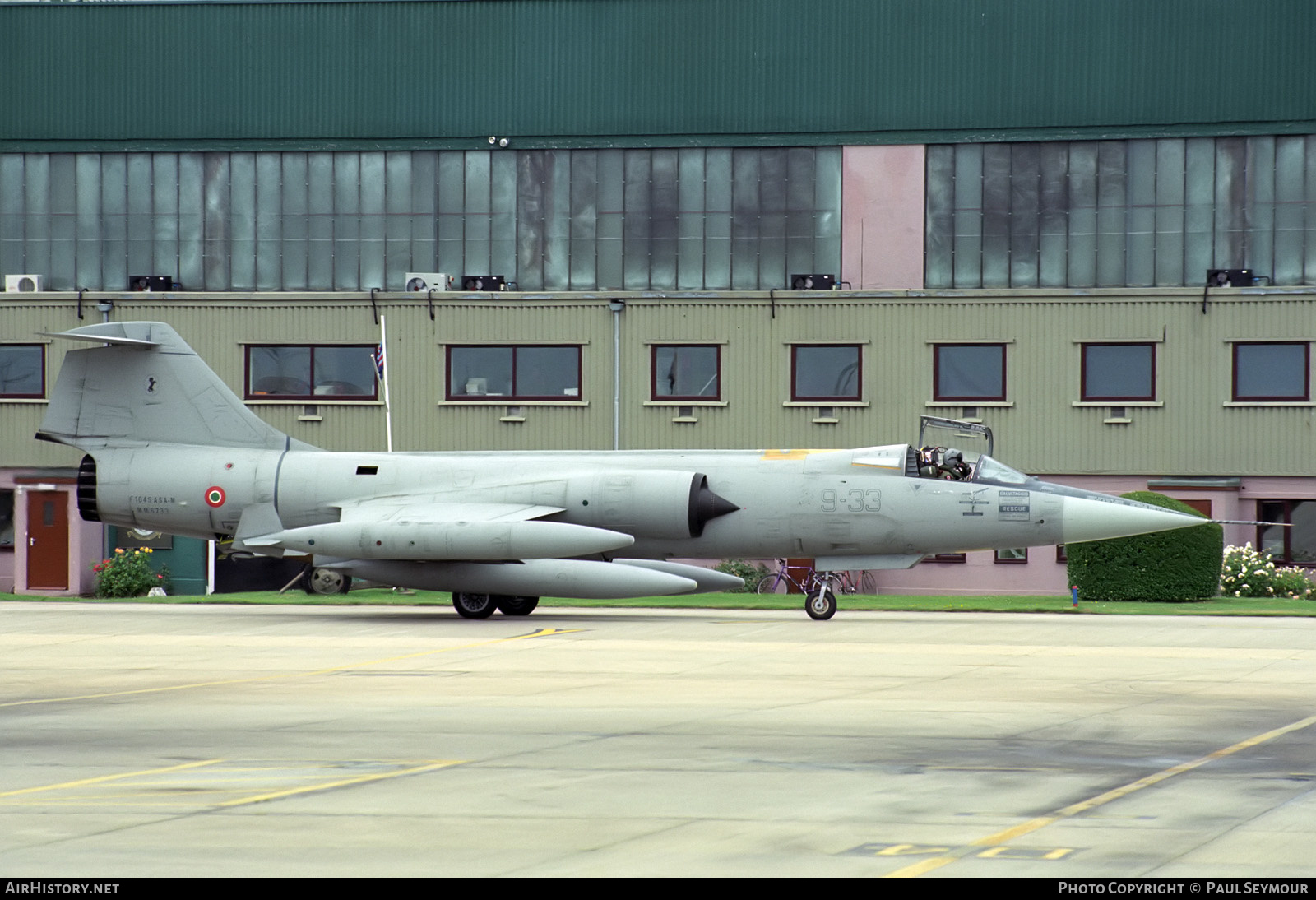 Aircraft Photo of MM6733 | Lockheed F-104S/ASA-M Starfighter | Italy - Air Force | AirHistory.net #475650