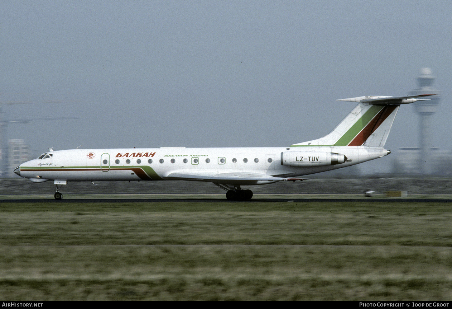 Aircraft Photo of LZ-TUV | Tupolev Tu-134A-3 | Balkan - Bulgarian Airlines | AirHistory.net #475657