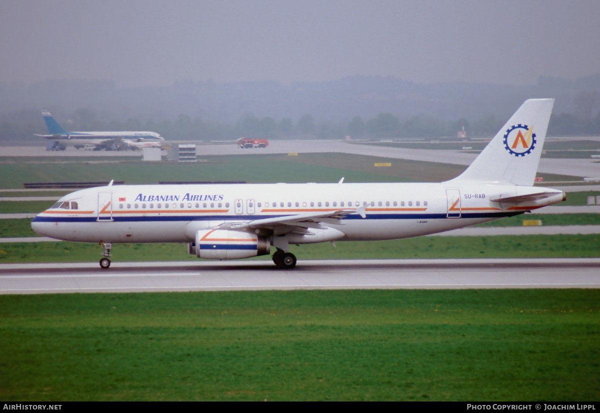 Aircraft Photo of SU-RAB | Airbus A320-231 | Albanian Airlines | AirHistory.net #475698