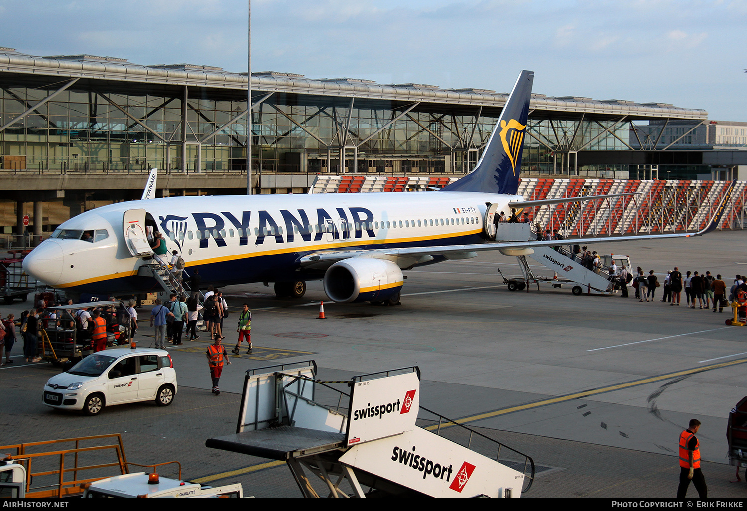 Aircraft Photo of EI-FTY | Boeing 737-800 | Ryanair | AirHistory.net #475723