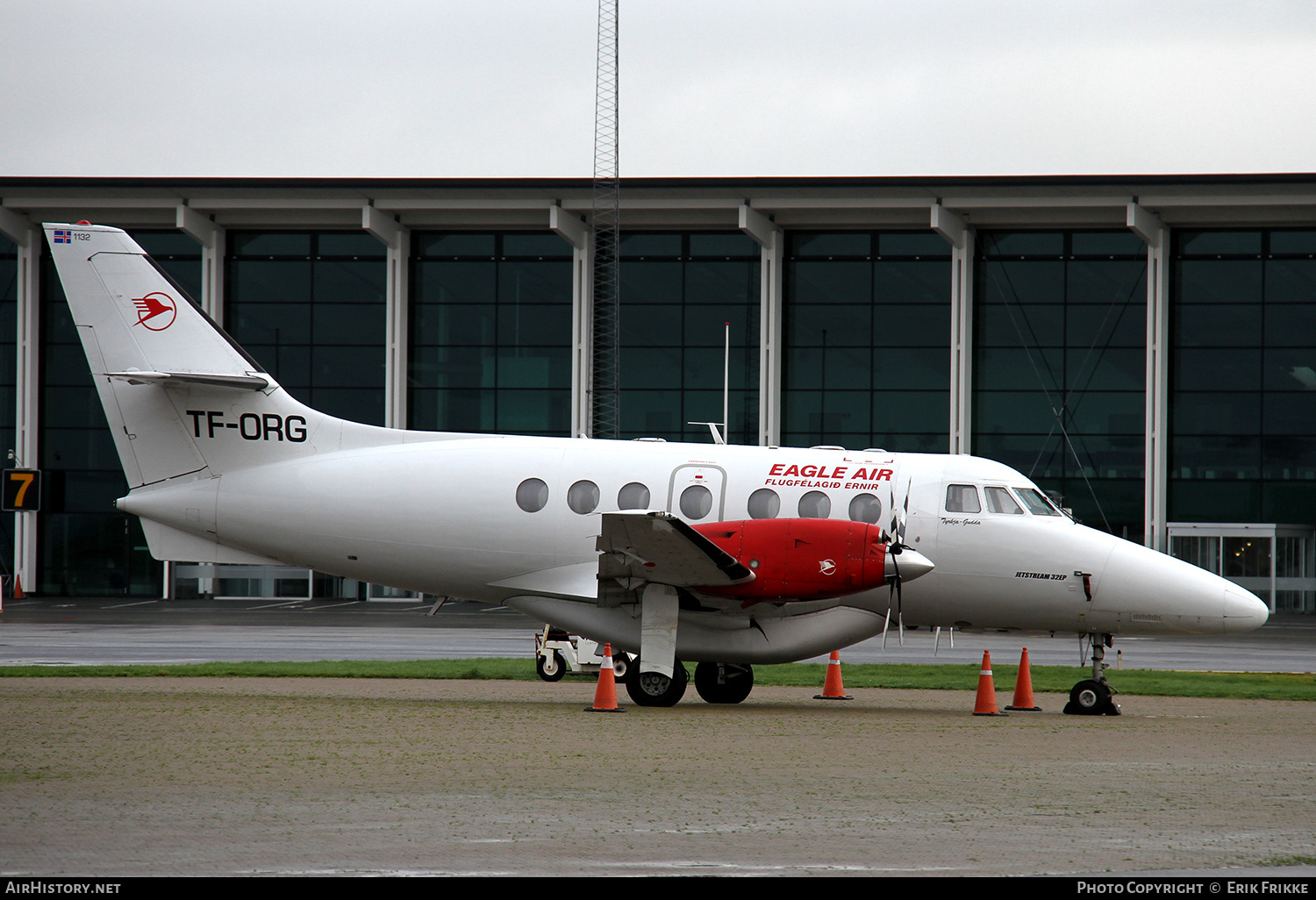 Aircraft Photo of TF-ORG | British Aerospace BAe-3202 Jetstream Super 31 | Eagle Air - Flugfélagið Ernir | AirHistory.net #475740