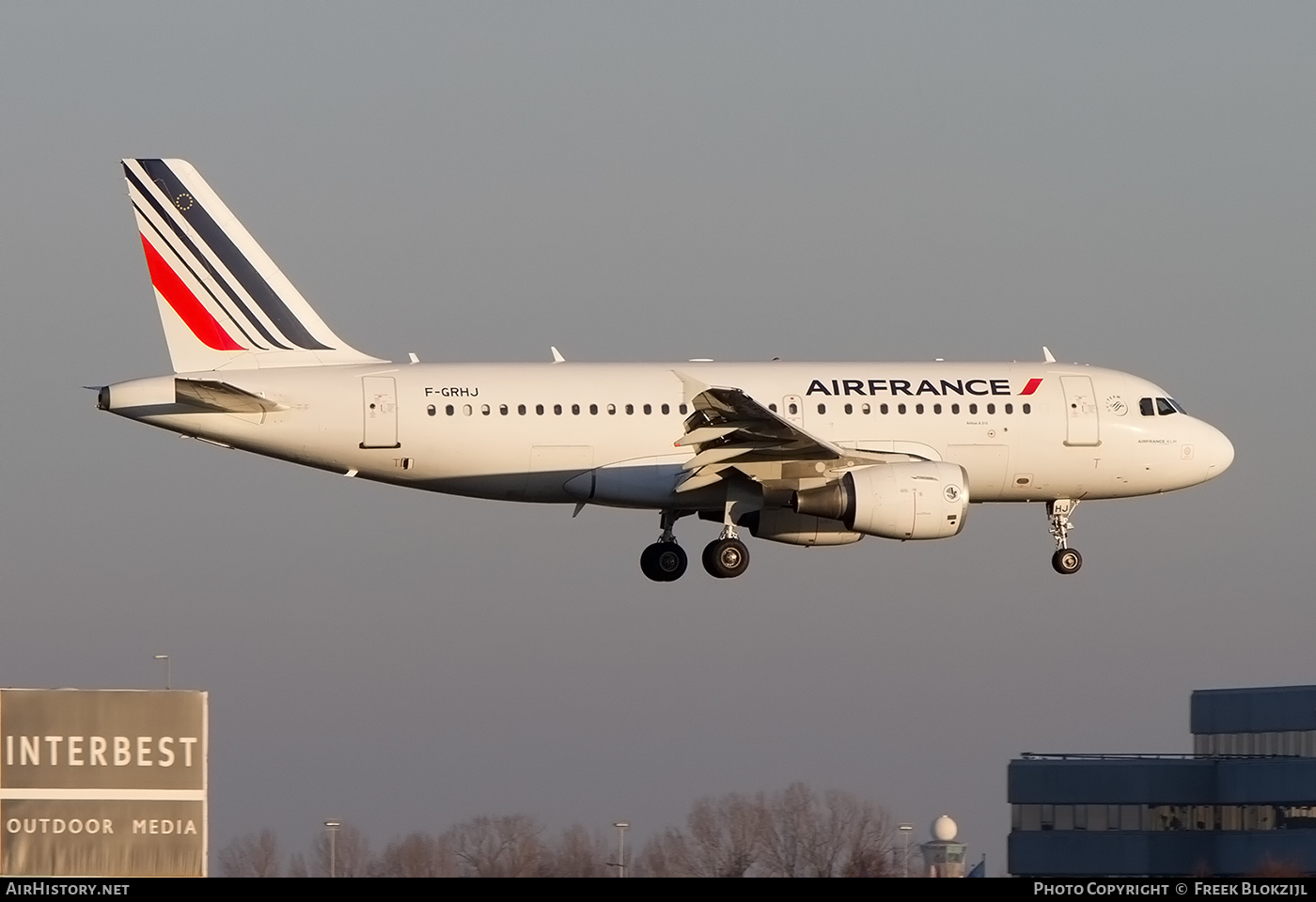 Aircraft Photo of F-GRHJ | Airbus A319-111 | Air France | AirHistory.net #475743