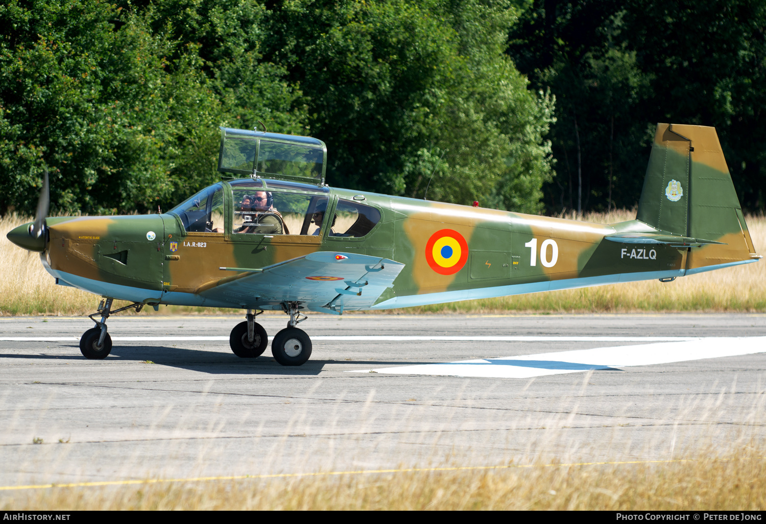 Aircraft Photo of F-AZLQ | IAR IAR-823 | Romania - Air Force | AirHistory.net #475753