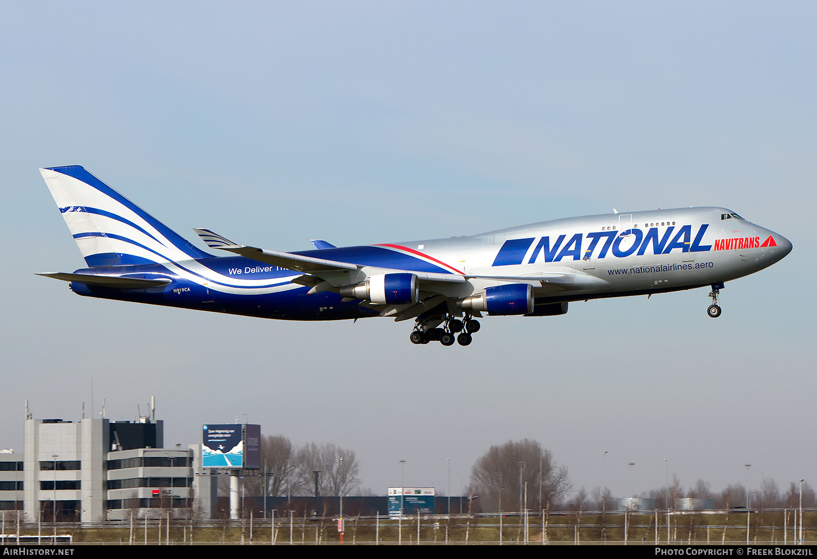 Aircraft Photo of N919CA | Boeing 747-428M(BCF) | National Airlines | AirHistory.net #475755