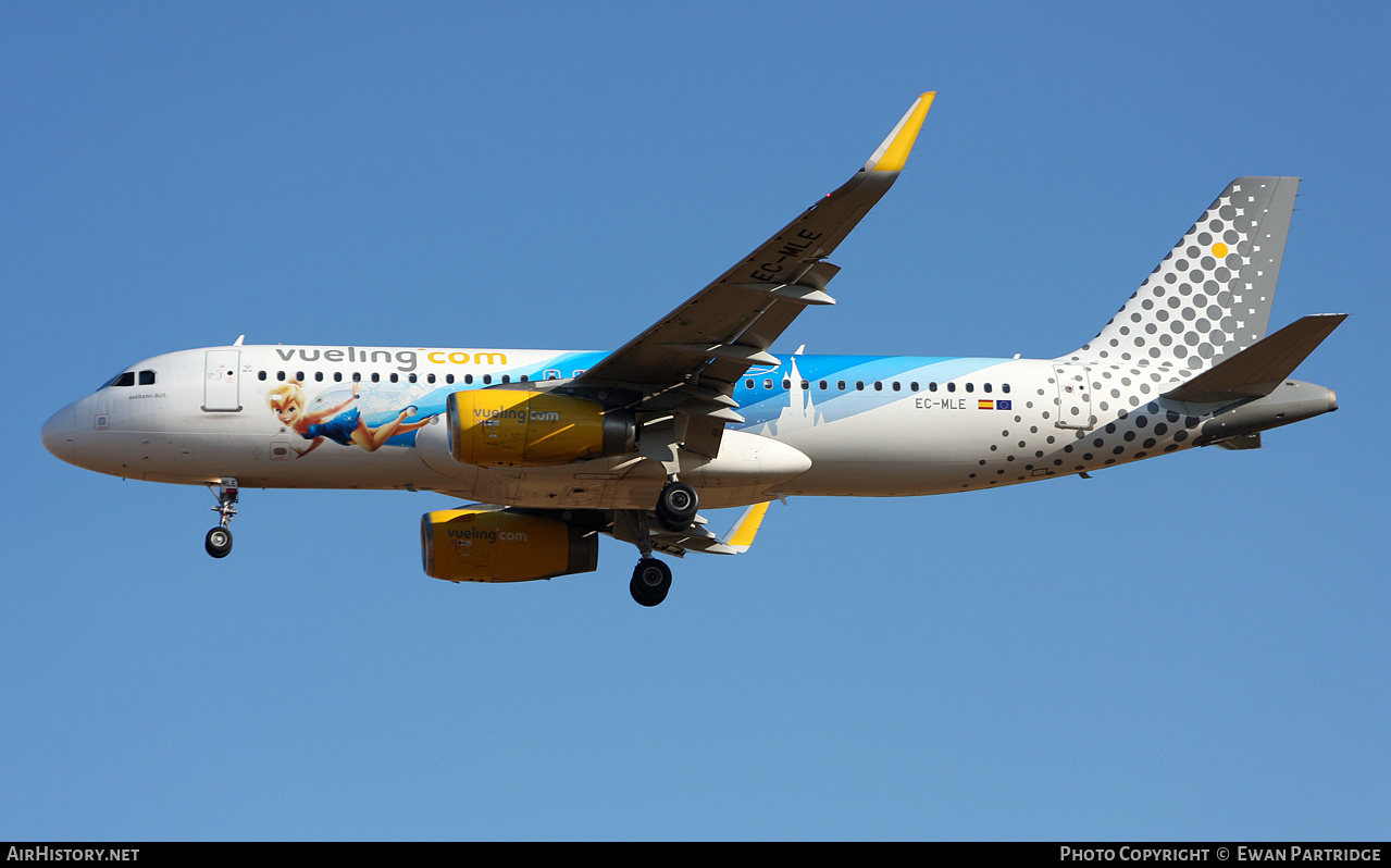 Aircraft Photo of EC-MLE | Airbus A320-232 | Vueling Airlines | AirHistory.net #475757