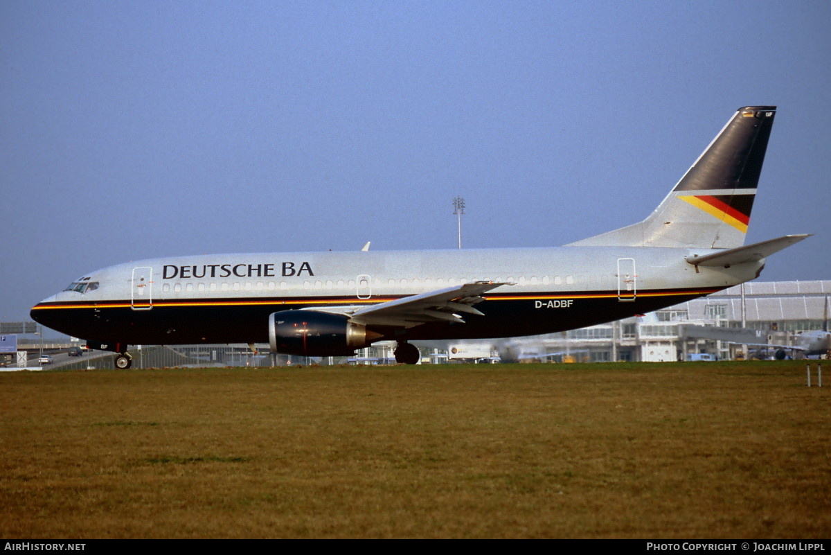 Aircraft Photo of D-ADBF | Boeing 737-3L9 | Deutsche BA | AirHistory.net #475766