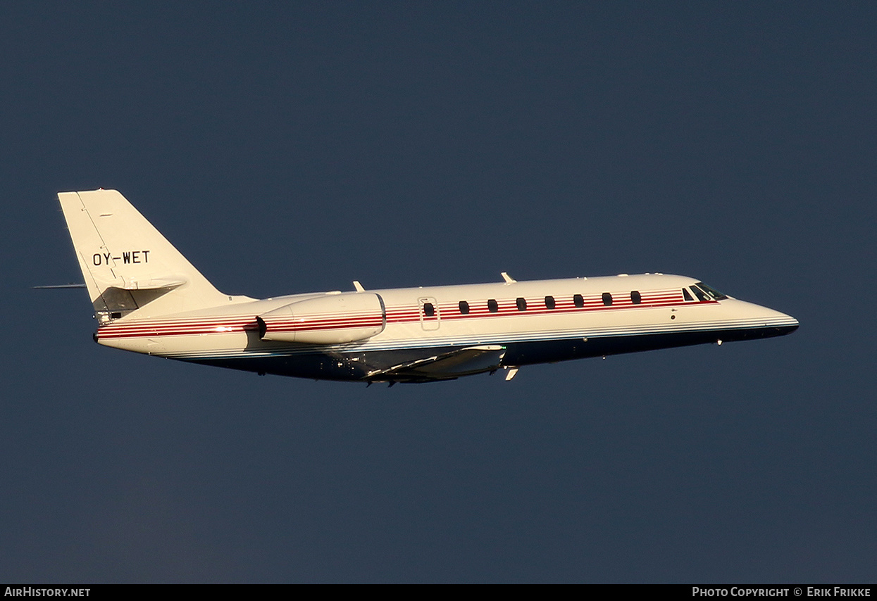 Aircraft Photo of OY-WET | Cessna 680 Citation Sovereign | AirHistory.net #475779