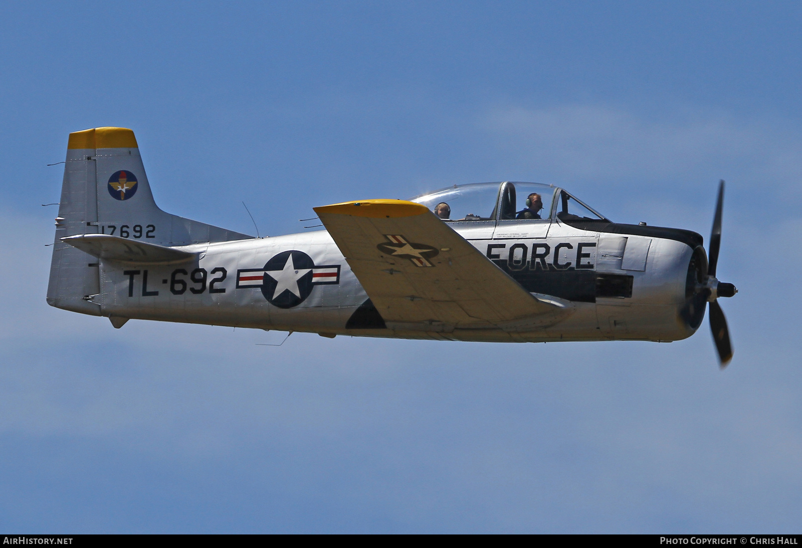 Aircraft Photo of G-TROY / 17692 | North American T-28A Fennec | USA - Air Force | AirHistory.net #475781