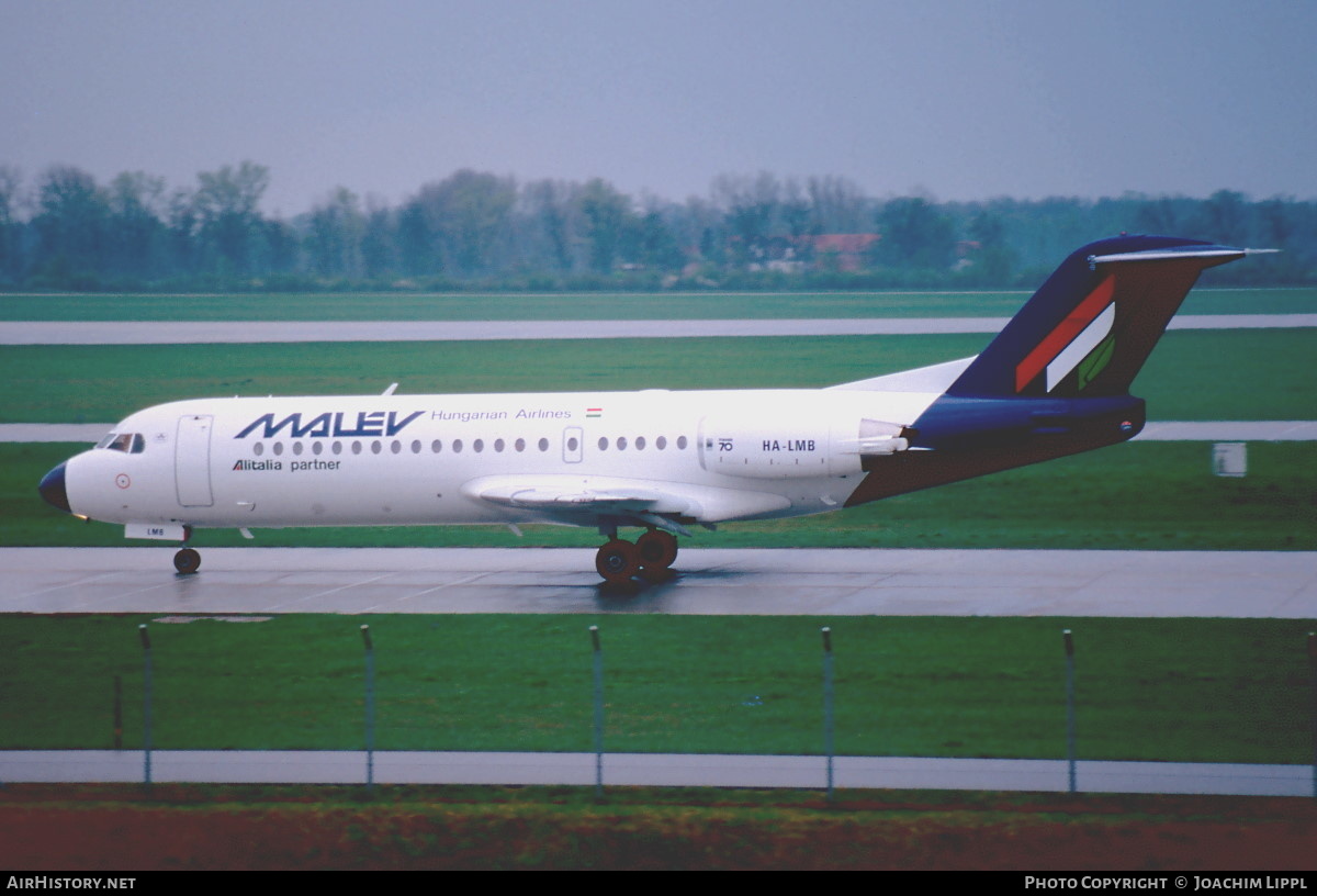 Aircraft Photo of HA-LMB | Fokker 70 (F28-0070) | Malév - Hungarian Airlines | AirHistory.net #475783