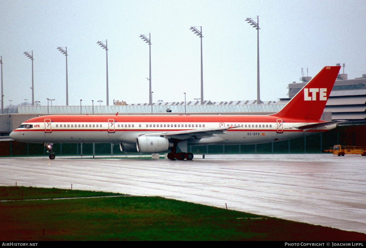 Aircraft Photo of EC-EFX | Boeing 757-2G5 | LTE International Airways | AirHistory.net #475790