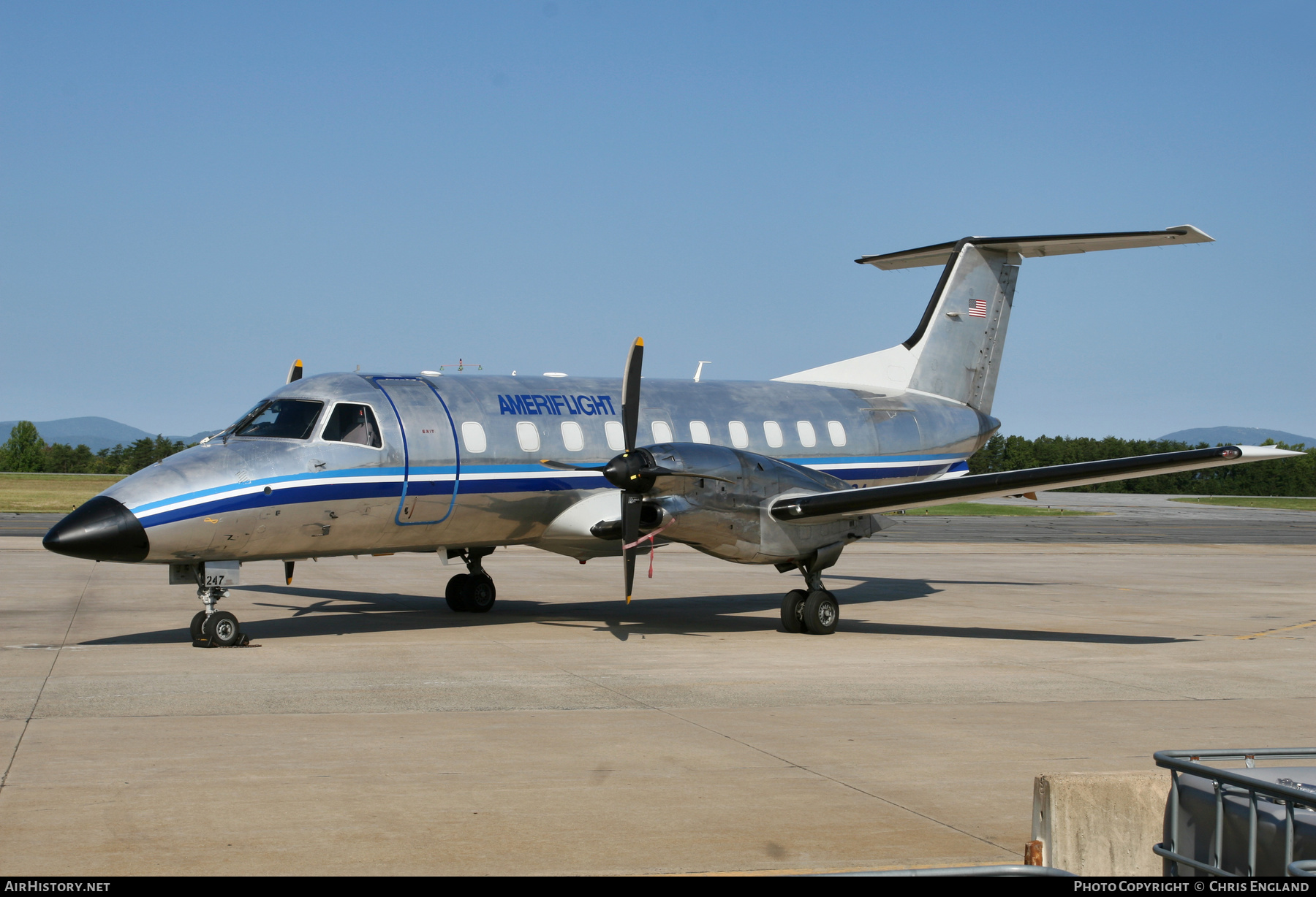 Aircraft Photo of N247CA | Embraer EMB-120ER Brasilia | Ameriflight | AirHistory.net #475801