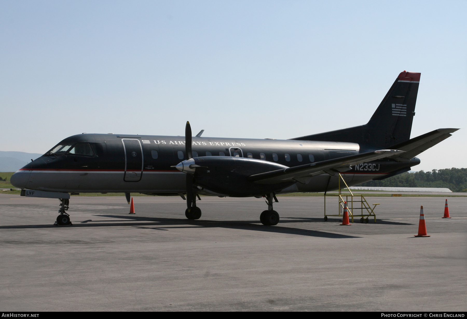 Aircraft Photo of N233CJ | Saab 340B | US Airways Express | AirHistory.net #475809