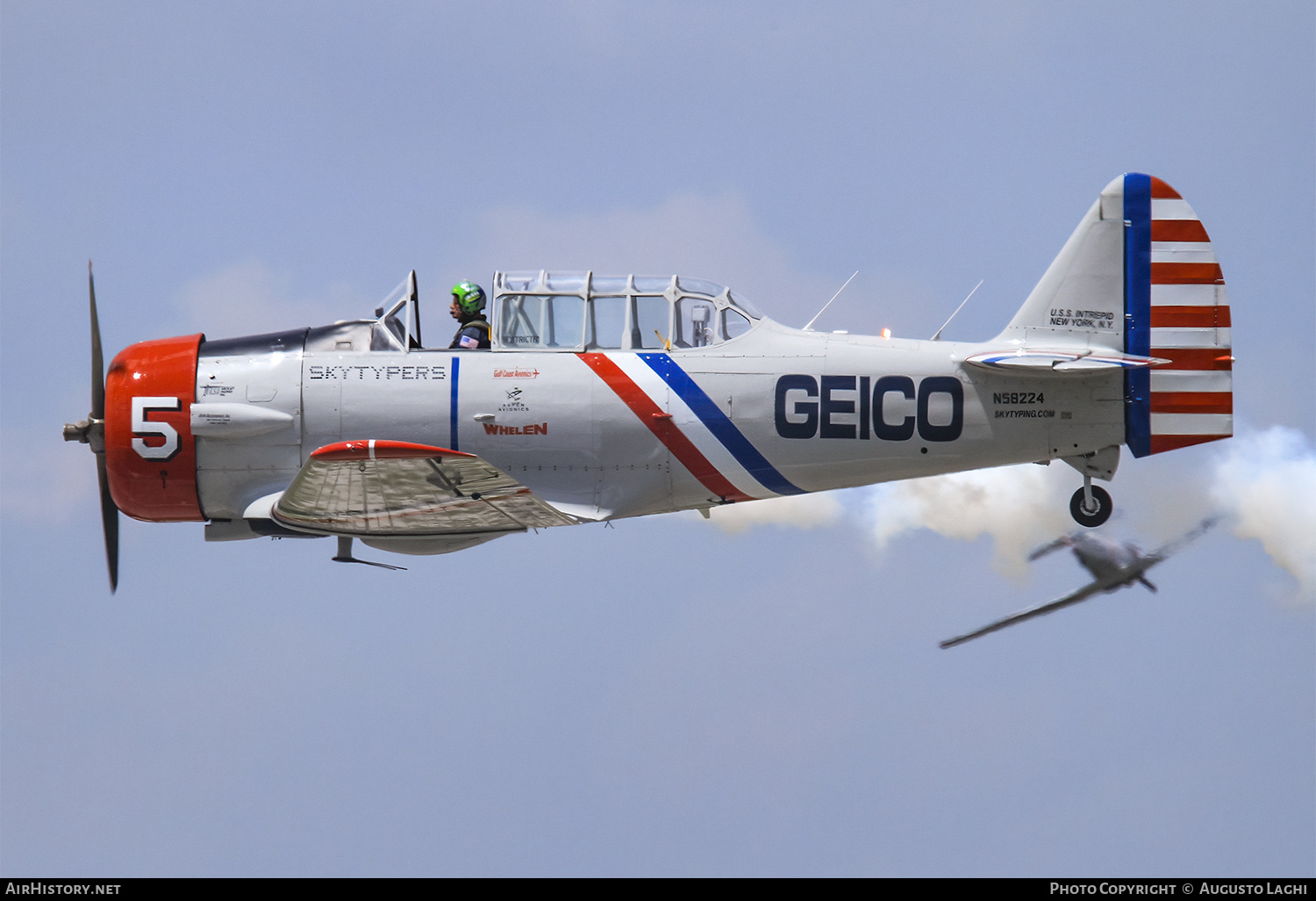 Aircraft Photo of N58224 | North American SNJ-2 Texan | Skytypers | AirHistory.net #475815