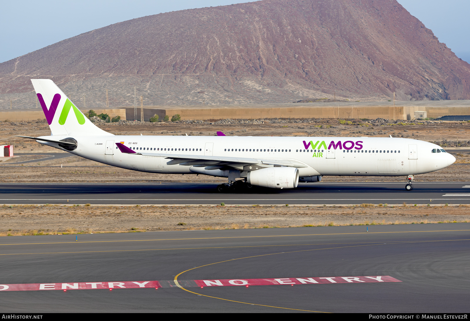Aircraft Photo of EC-NOG | Airbus A330-343 | Wamos Air | AirHistory.net #475822