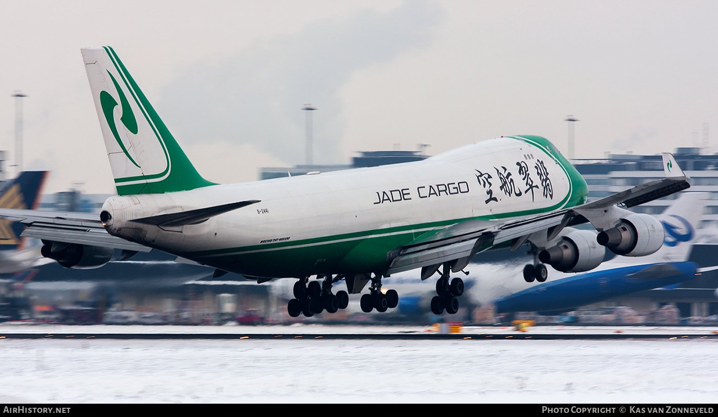 Aircraft Photo of B-2441 | Boeing 747-4EVF/ER/SCD | Jade Cargo International | AirHistory.net #475849