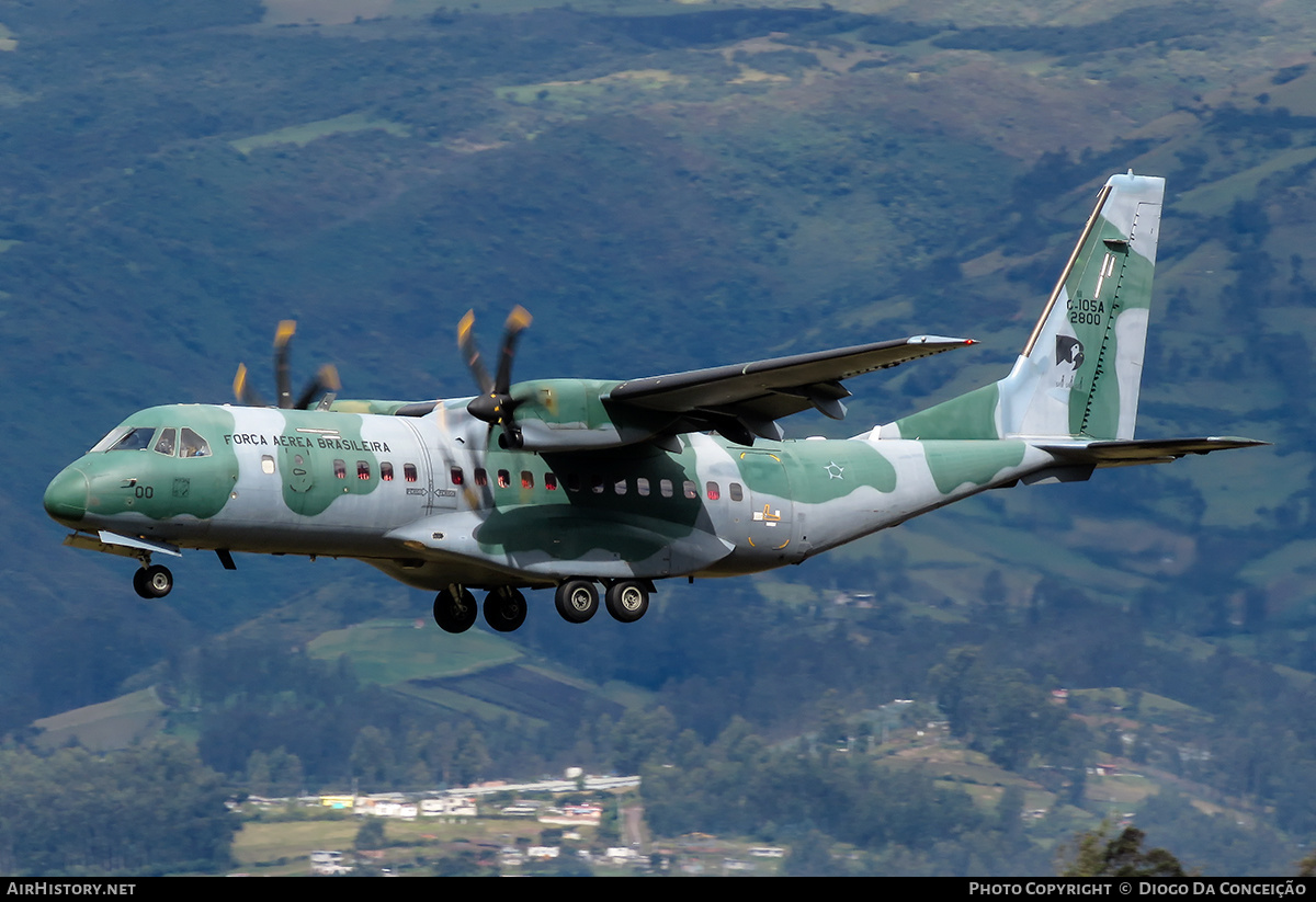 Aircraft Photo of 2800 | CASA C-105A Amazonas | Brazil - Air Force | AirHistory.net #475862