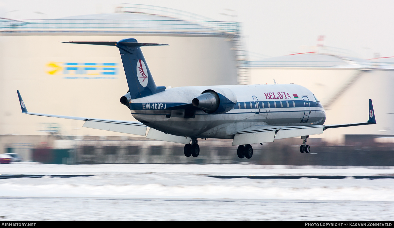 Aircraft Photo of EW-100PJ | Bombardier CRJ-100ER (CL-600-2B19) | Belavia | AirHistory.net #475864
