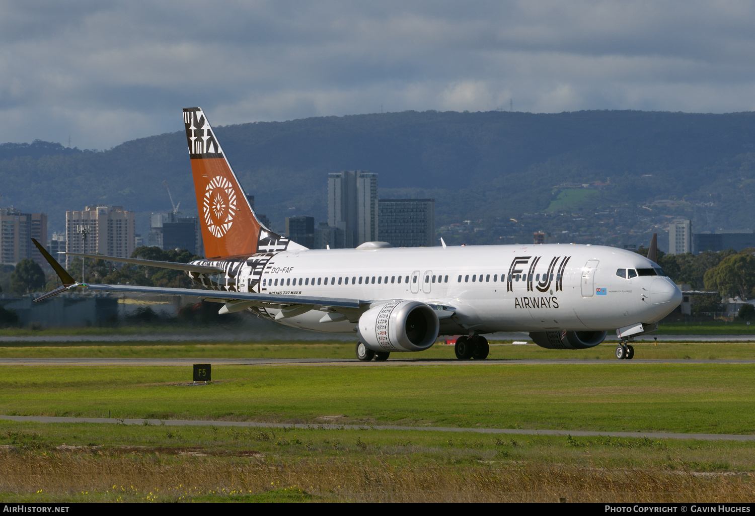 Aircraft Photo of DQ-FAF | Boeing 737-8 Max 8 | Fiji Airways | AirHistory.net #475875