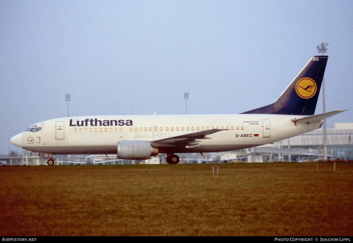 Aircraft Photo of D-ABEC | Boeing 737-330 | Lufthansa | AirHistory.net #475909