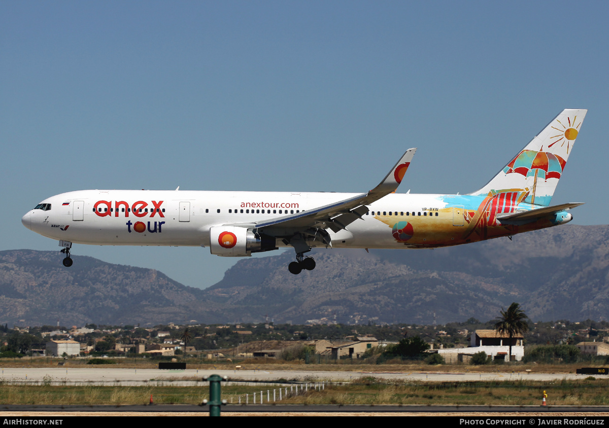 Aircraft Photo of VP-BXW | Boeing 767-3Q8/ER | Azur Air | AirHistory.net #475916