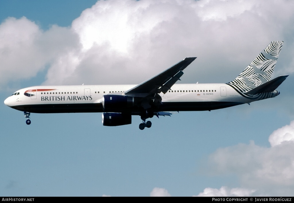 Aircraft Photo of G-BZHC | Boeing 767-336/ER | British Airways | AirHistory.net #475921