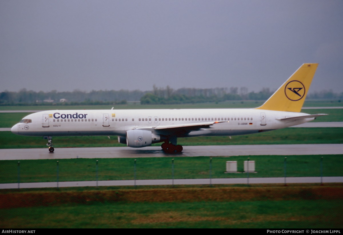 Aircraft Photo of D-ABNK | Boeing 757-230 | Condor Flugdienst | AirHistory.net #475944