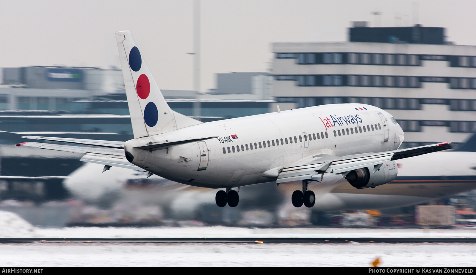 Aircraft Photo of YU-ANK | Boeing 737-3H9 | Jat Airways | AirHistory.net #475949