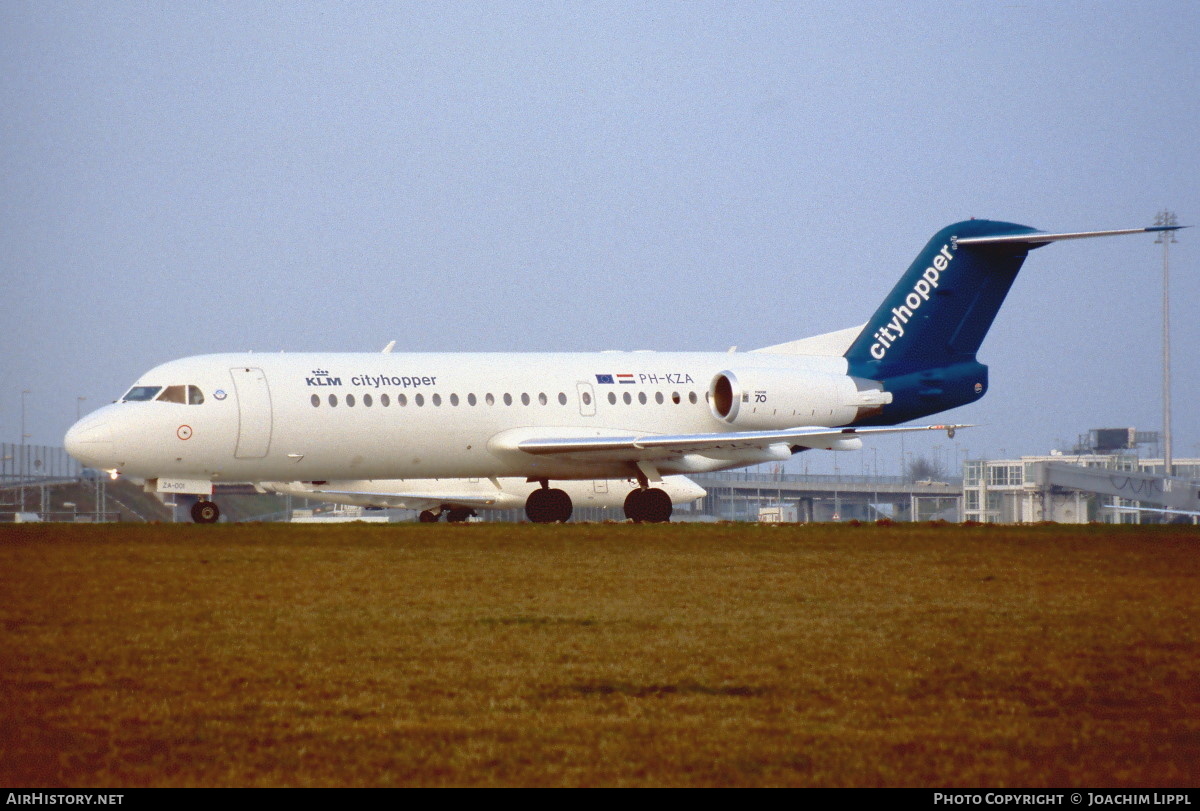 Aircraft Photo of PH-KZA | Fokker 70 (F28-0070) | KLM Cityhopper | AirHistory.net #475962