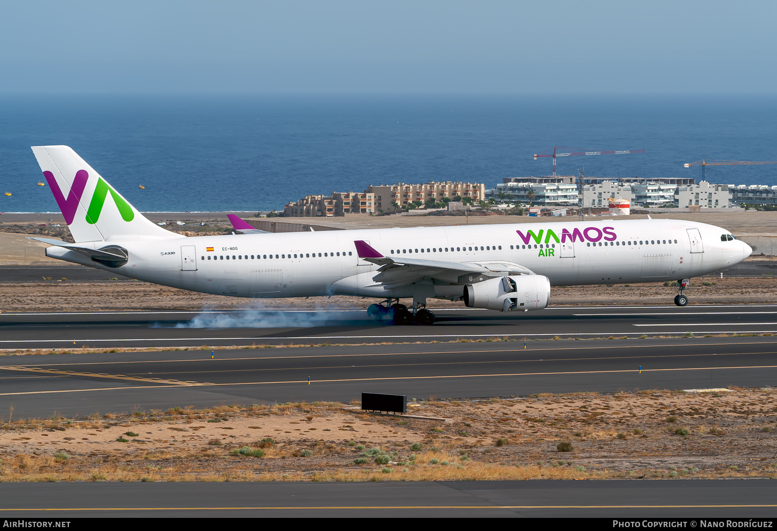 Aircraft Photo of EC-NOG | Airbus A330-343 | Wamos Air | AirHistory.net #475969