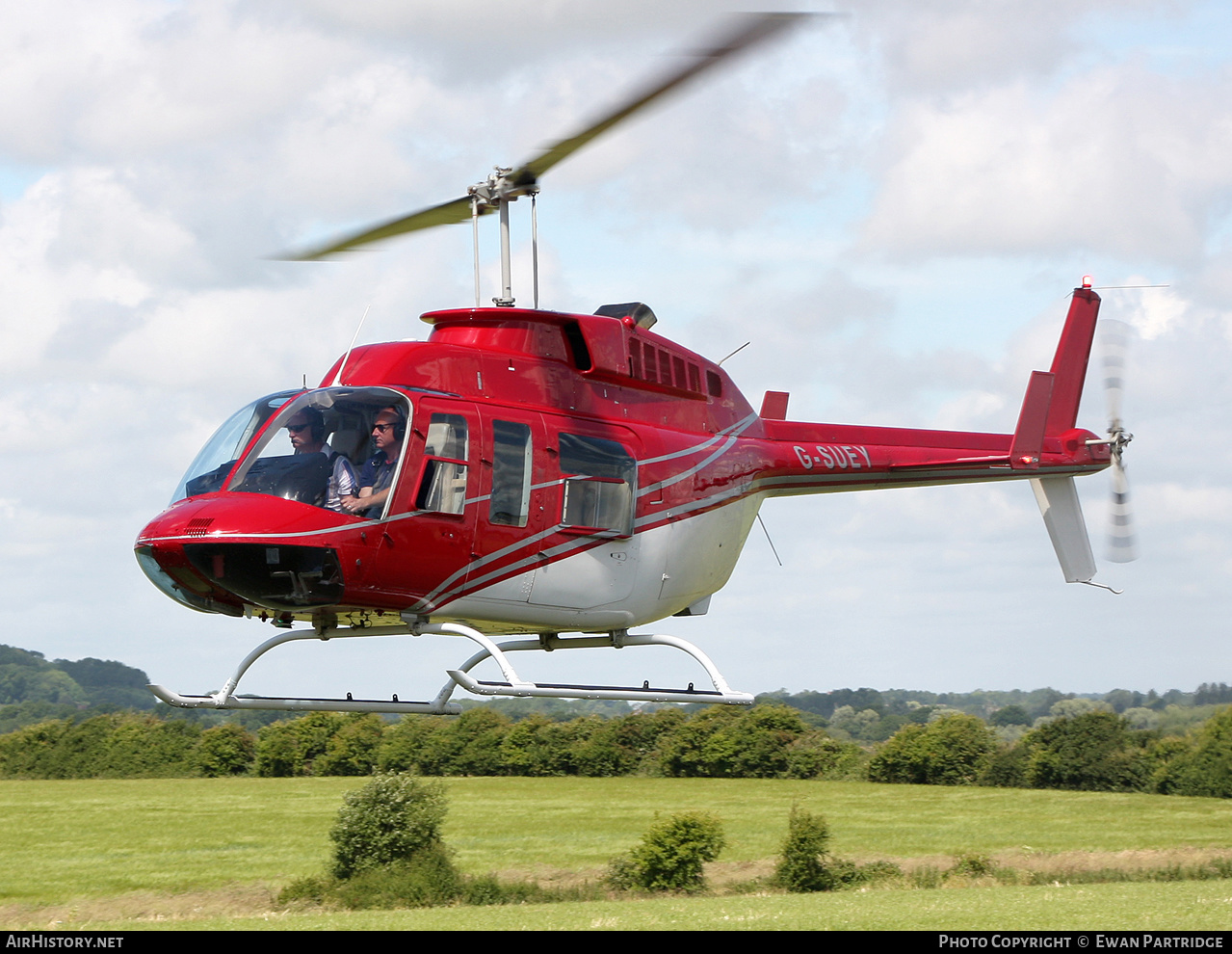 Aircraft Photo of G-SUEY | Bell 206L-1 LongRanger II | AirHistory.net #475980