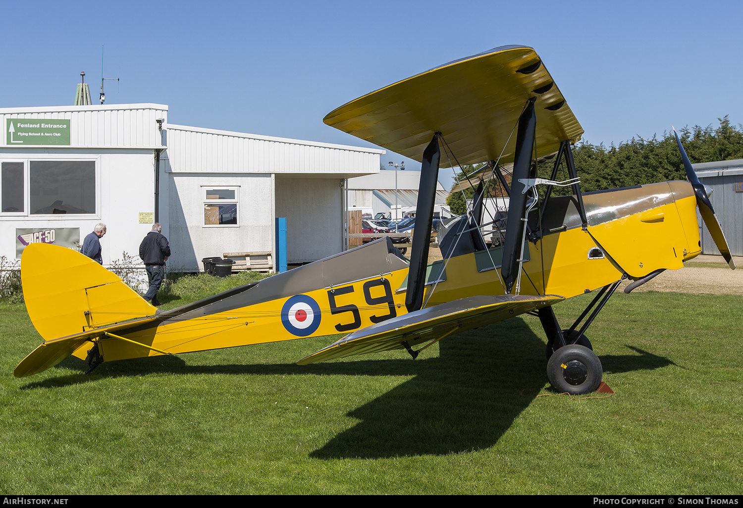 Aircraft Photo of G-ARAZ | De Havilland D.H. 82A Tiger Moth II | UK - Air Force | AirHistory.net #475994