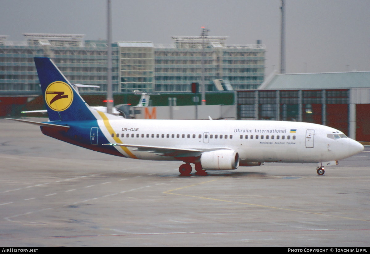 Aircraft Photo of UR-GAE | Boeing 737-3Y0 | Ukraine International Airlines | AirHistory.net #476005