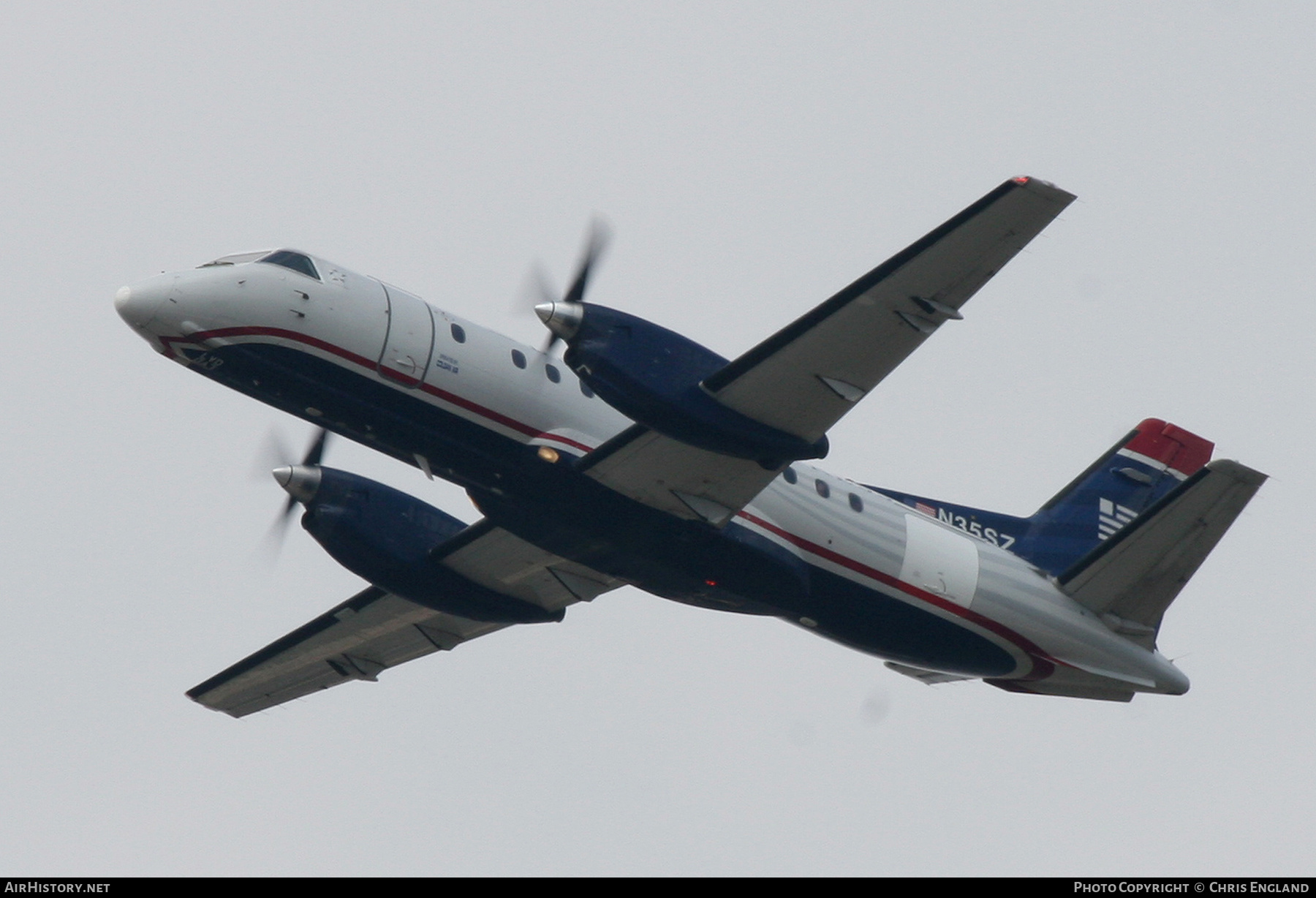 Aircraft Photo of N35SZ | Saab-Fairchild SF-340A | US Airways Express | AirHistory.net #476008